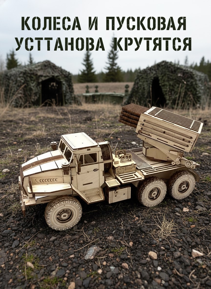 Деревянный конструктор Урал Град