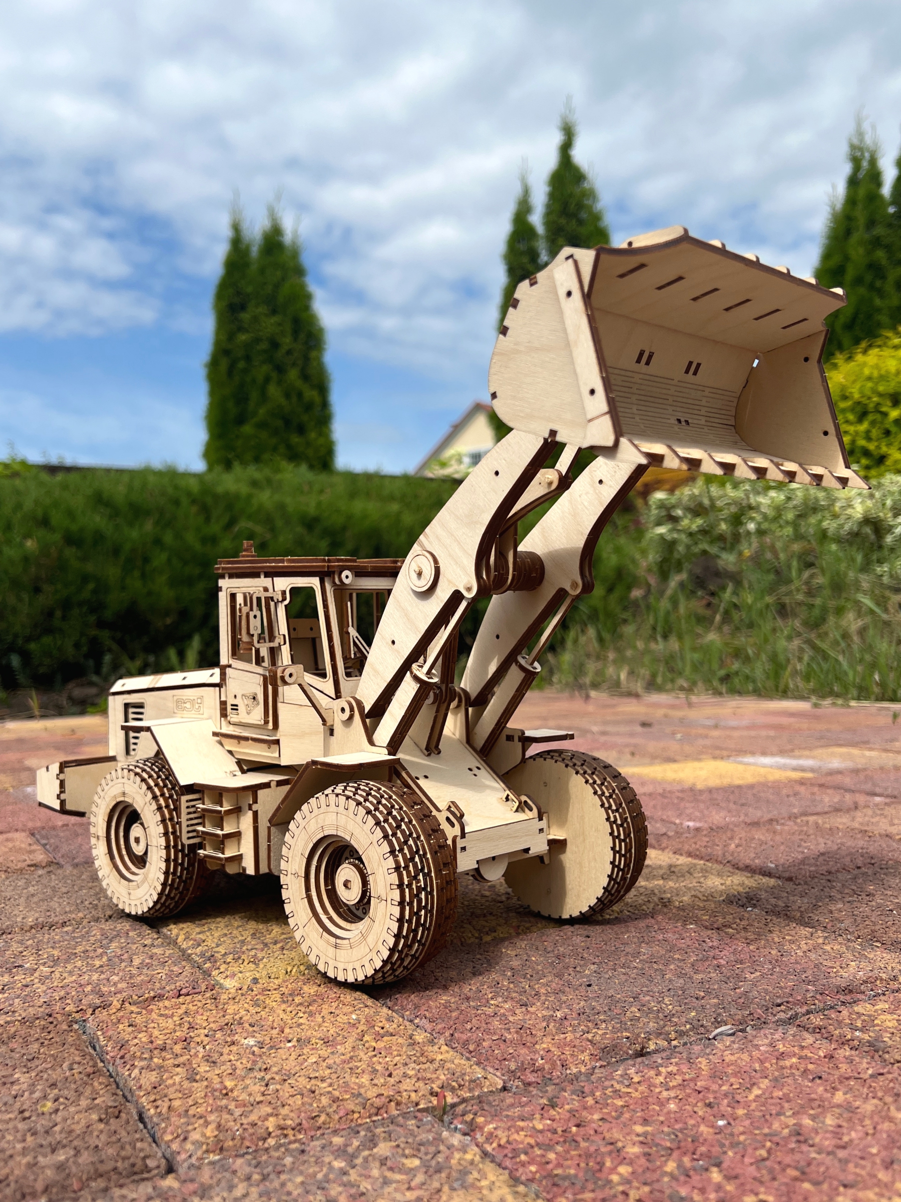 Конструктор фронтальный погрузчик JCB 456