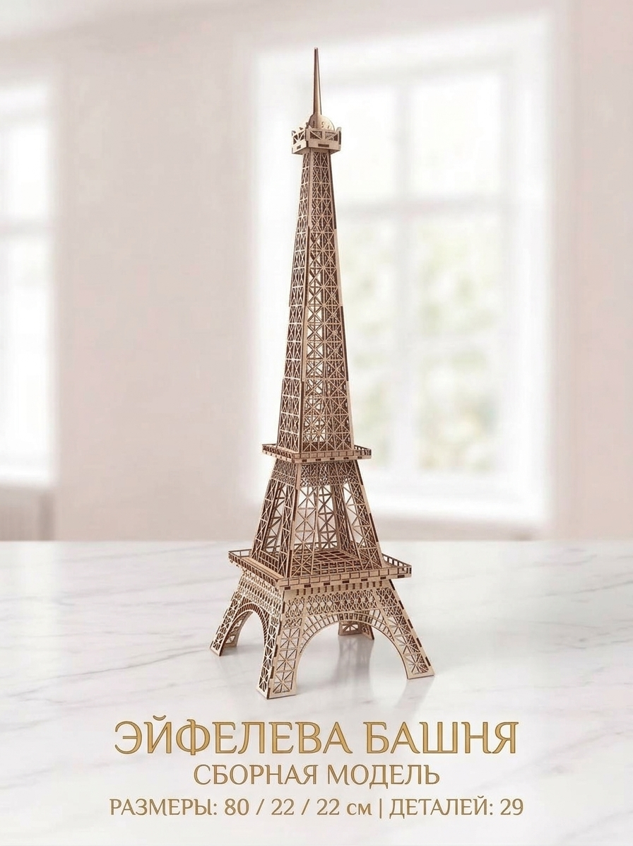 Сборная модель Эйфелева башня